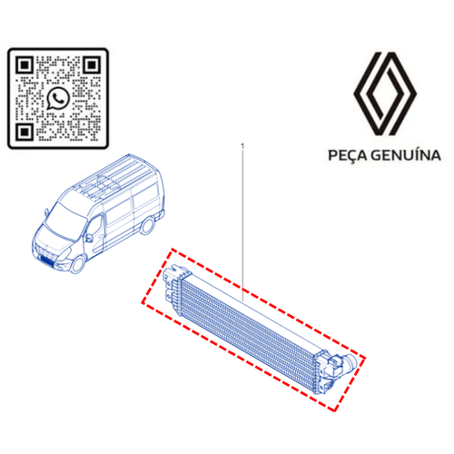 RN 69388R 144969388R INTERCOOLER MASTER 2.3 16v M9T 13 - 6